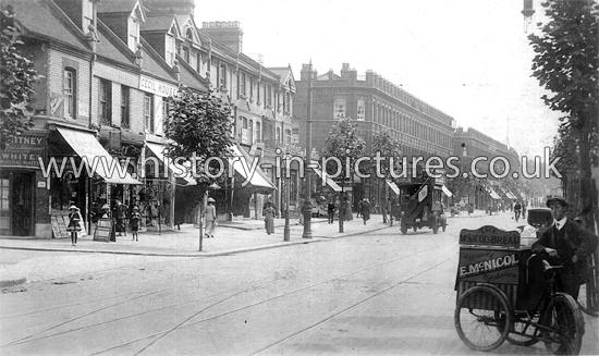 The Broadway, Cricklewood, London. c.1911